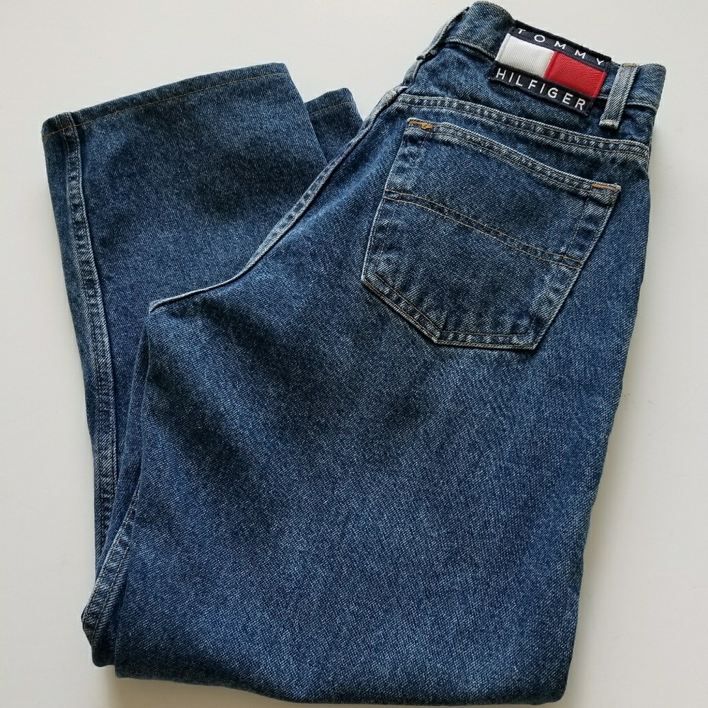 Vintage Tommy Hilfiger high waisted mom jeans 10 - Picture 2 of 8